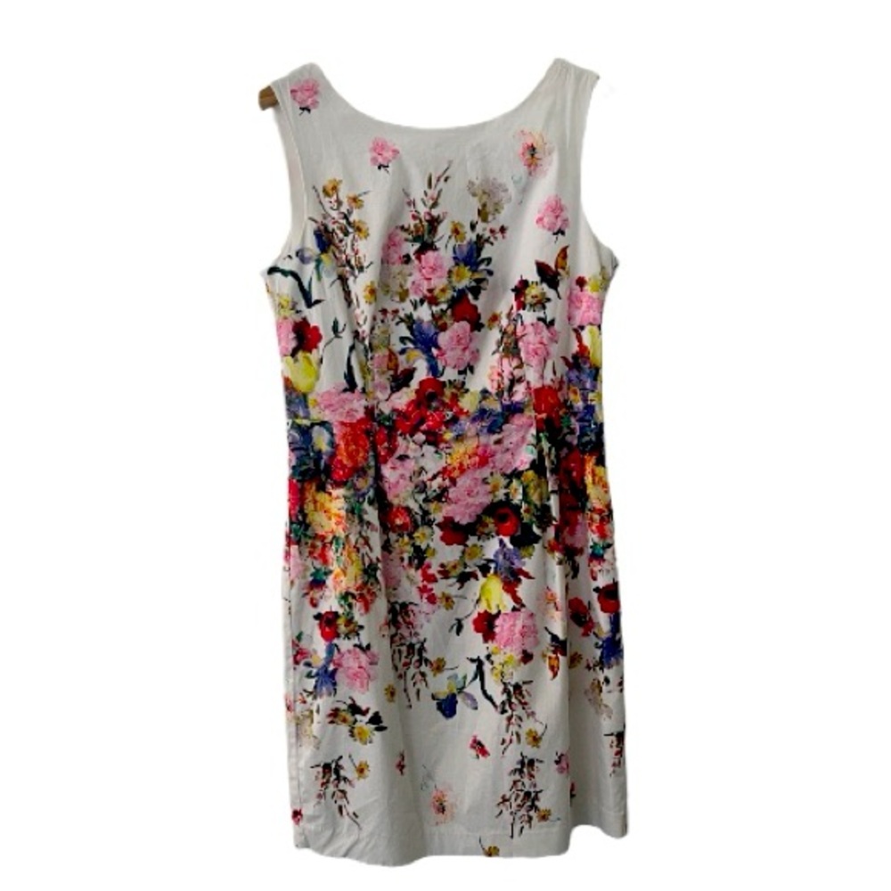 Talbots Floral Sheath Dress Size 10P